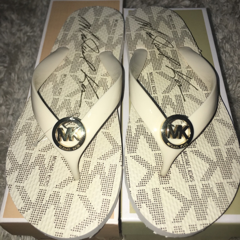 Michael Kors flip flops